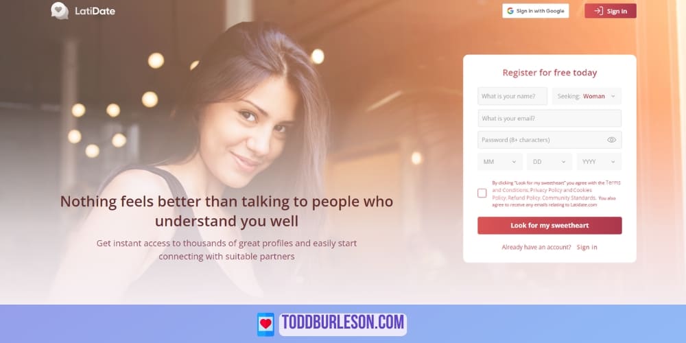 Latidate Mexican Dating Site